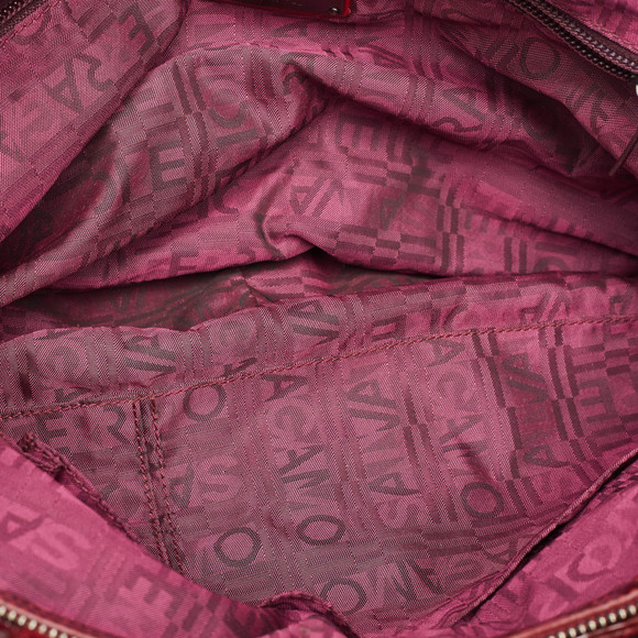 SALVATORE FERRAGAMO Red Patent Leather Celtico Hobo - Picture 8 of 8